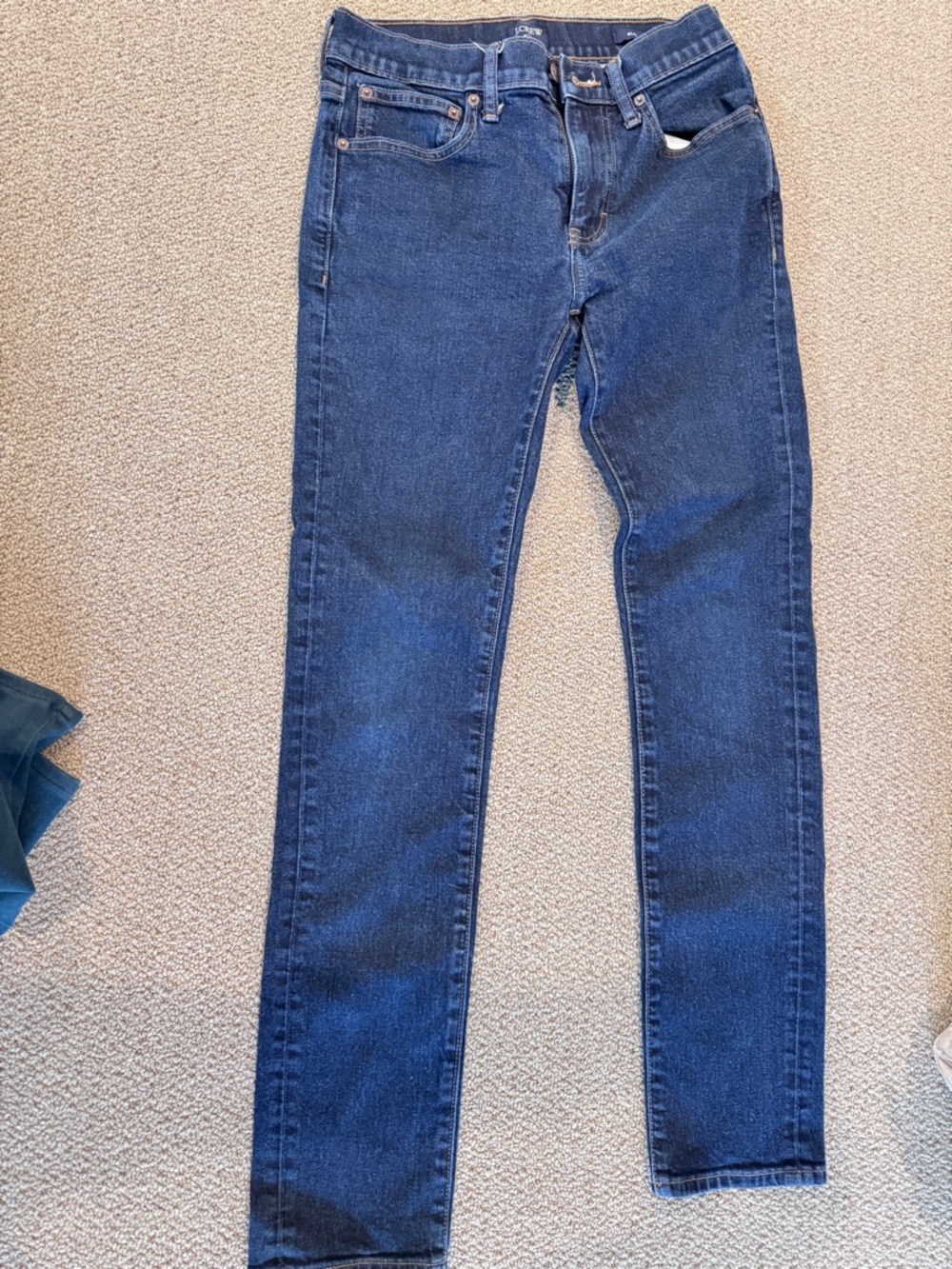 J. Crew Women's Skinny Jeans in Dark Blue Denim